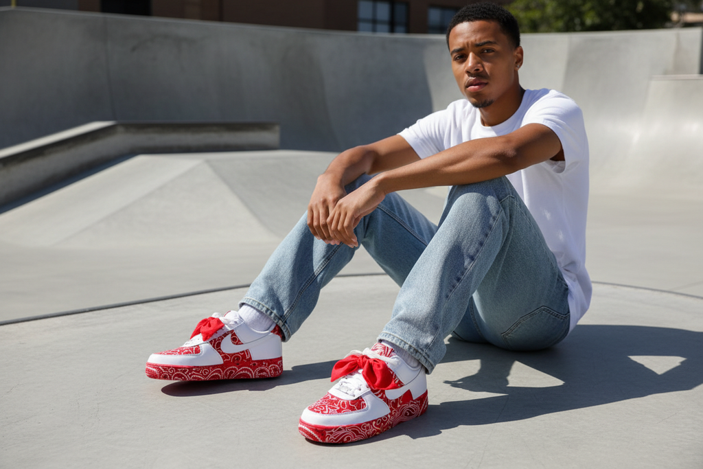 Bandana Custom Sneaker Model Skatepark - Accurate