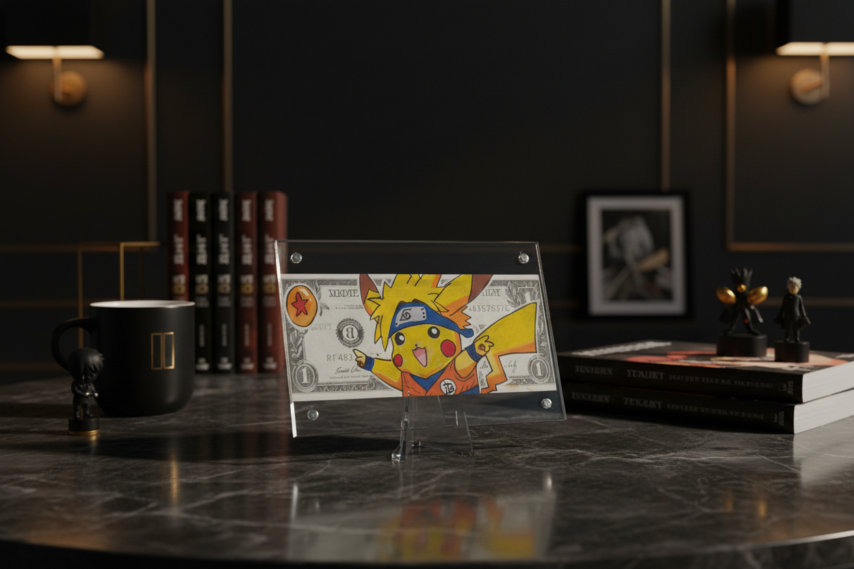 Anime Pikachu Dragon Ball Dollar Art Lifestyle