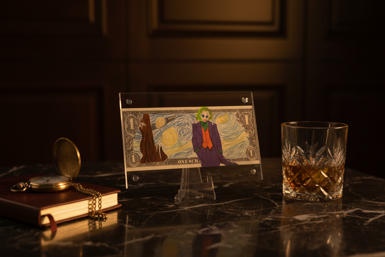 Joker Dollar Art Lifestyle