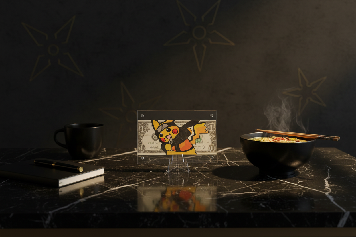 Anime Pikachu Naruto Dollar Art Lifestyle