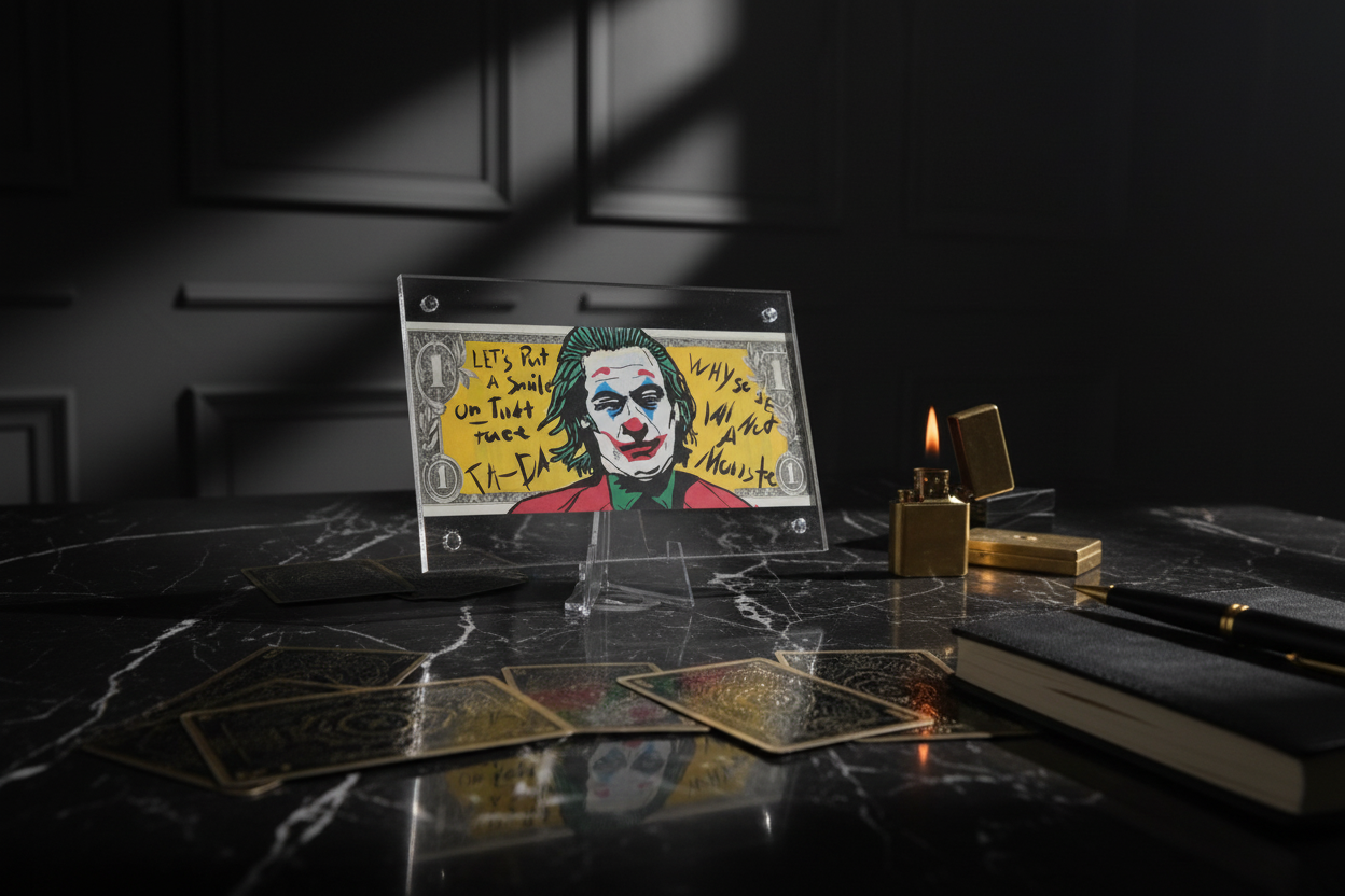 Joker Why So Serious Dollar Art Lifestyle