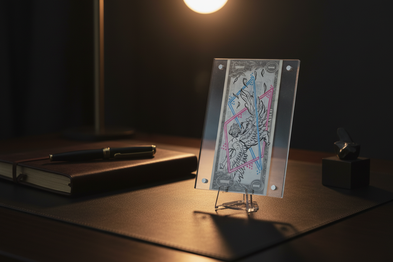 Fall Dollar Art - Lifestyle Aufnahme