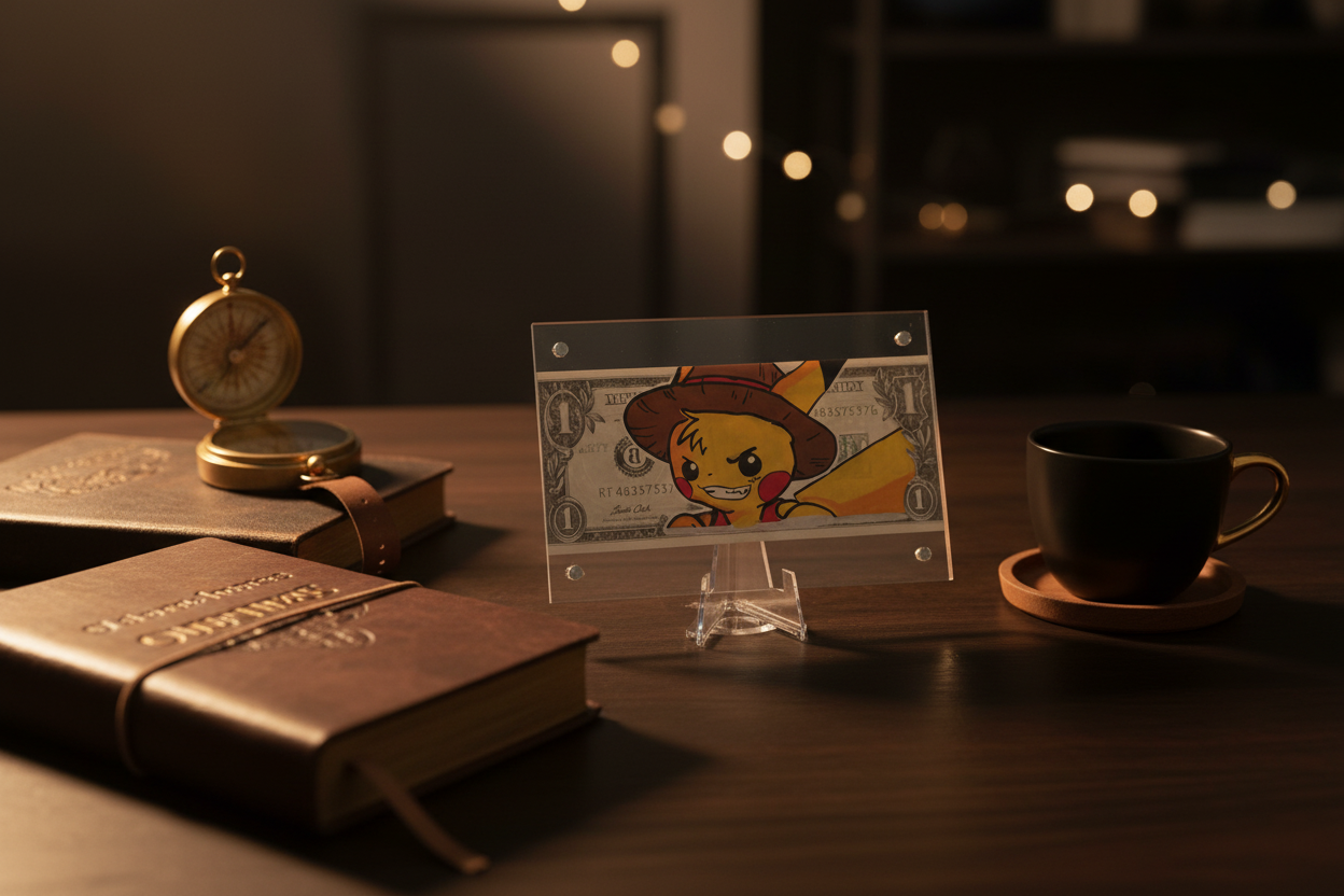 Anime Pikachu One Piece Dollar Art Lifestyle