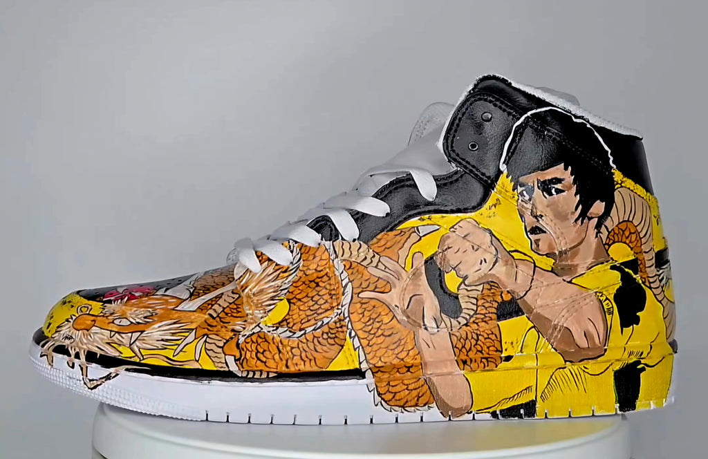 Bruce Lee Custom Sneaker