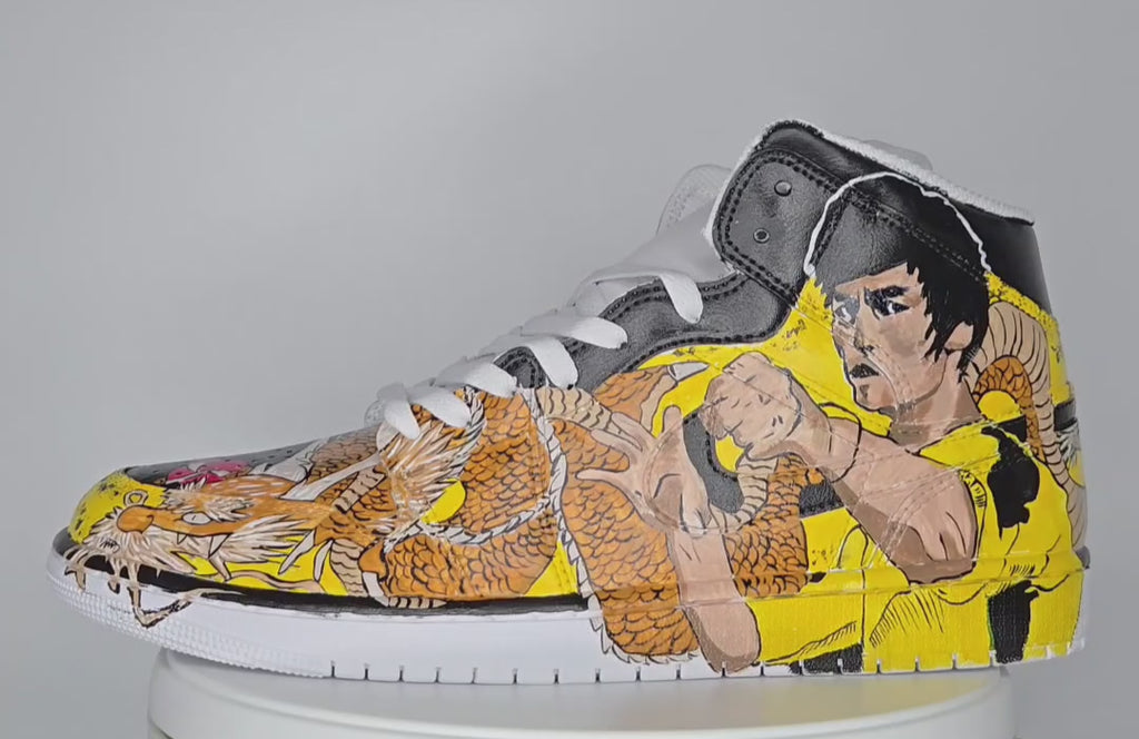 Bruce Lee Custom Sneaker