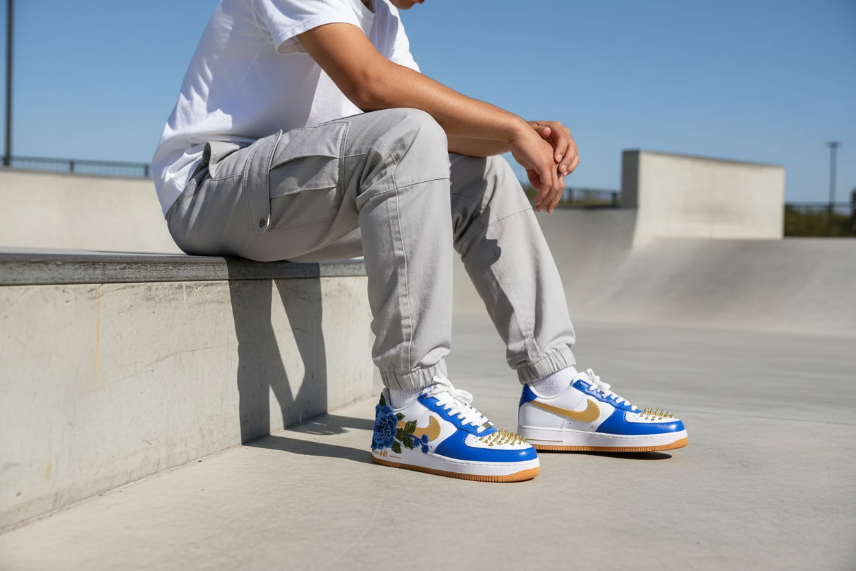 Rose Custom Sneaker Model Skatepark - Accurate